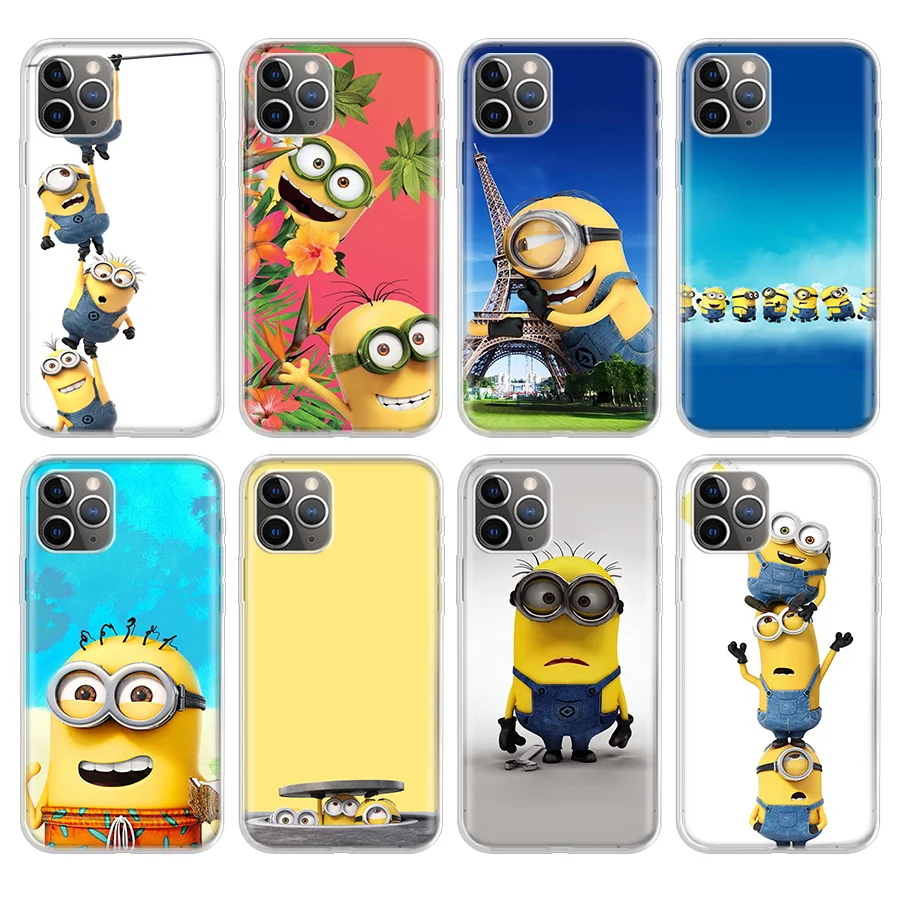 Чехол для телефона Гадкий я iphone 5 5S 6 plus 7 8 8plus 11 Pro X XS XR MAX SE 2020 мягкий чехол
