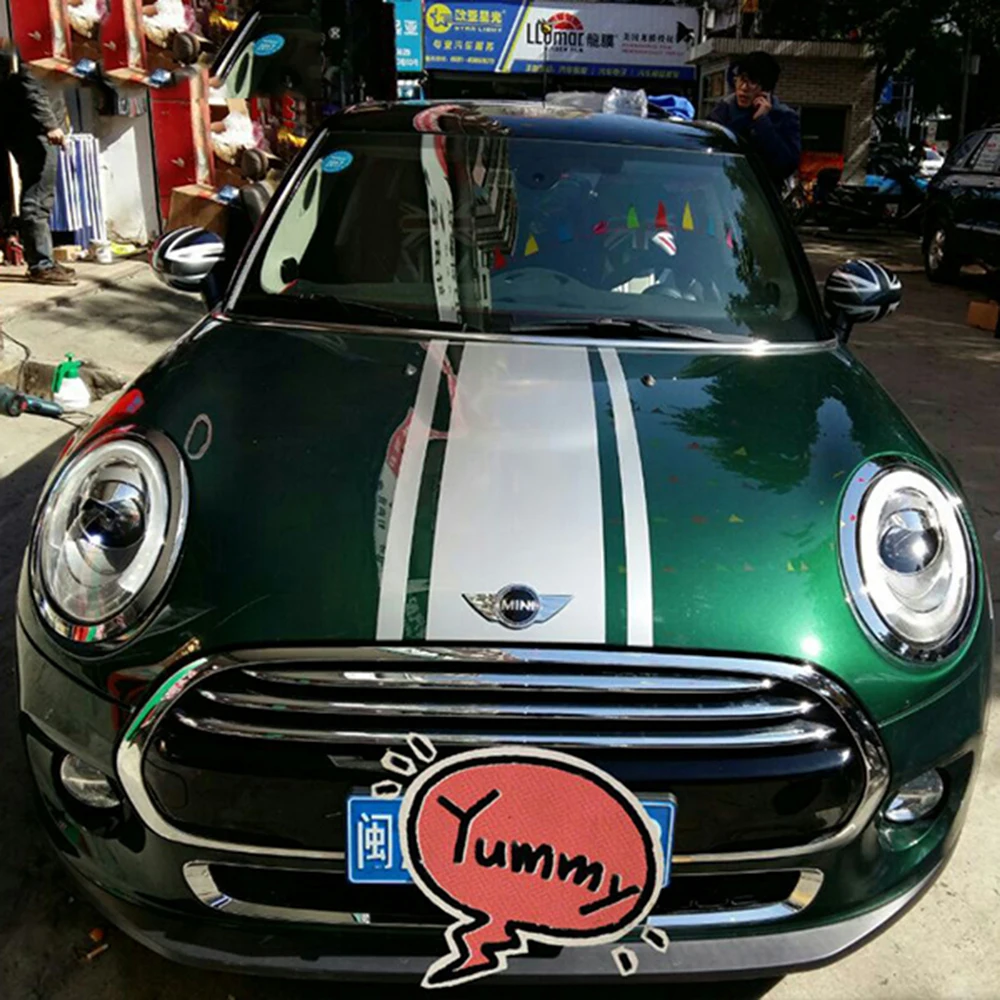 Стайлинг автомобиля капот двигателя Задняя Крышка багажника наклейки Внешнее