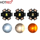 10 шт. LUXEON Rebel ES 3 Вт светодиодный излучатель высокой мощности чип диод белый теплый белый желтый 3,2-3,4 в мА 20 мм PCB