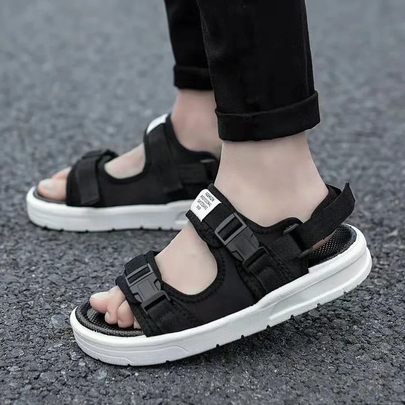 

Summer New Men's Sandals Anti Slip Flip Flops High Quality Outdoor Beach Slippers Casual Shoes Cheap Men's Shoes Water Shoes