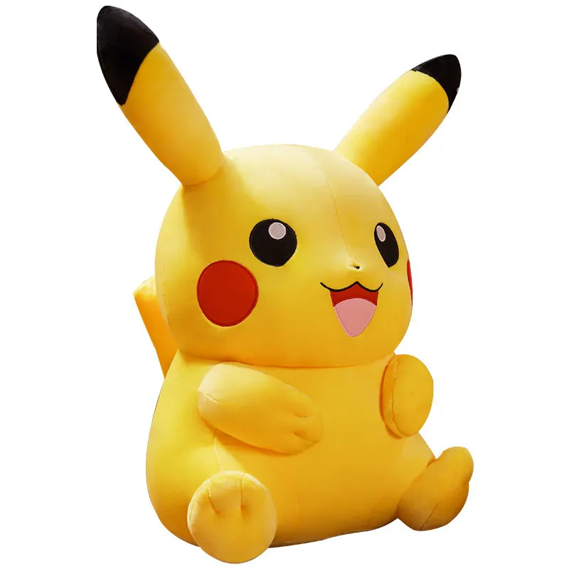 

Super Size Pikachued Plush Doll Cute Japan Anime Cartoon Pillow Yellow Elf Plush Toy Decoration Christmas Appease Baby Gift Kids