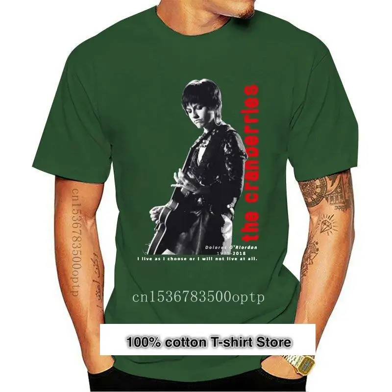 

Camiseta de los dolors O'Riordan para hombre, prenda de vestir, с принтом, популярный los cranberans, 2021