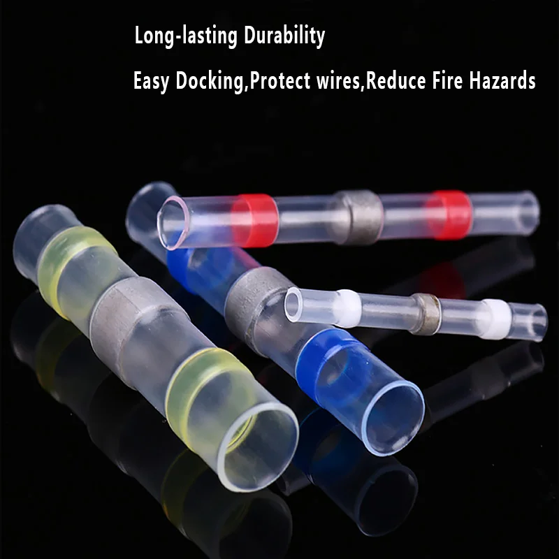 10 шт. терм усадочная припоя рукав провода соединителя практические