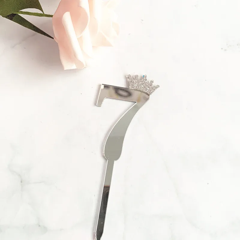 

Акриловый набор цифр для торта XFMM 0-9