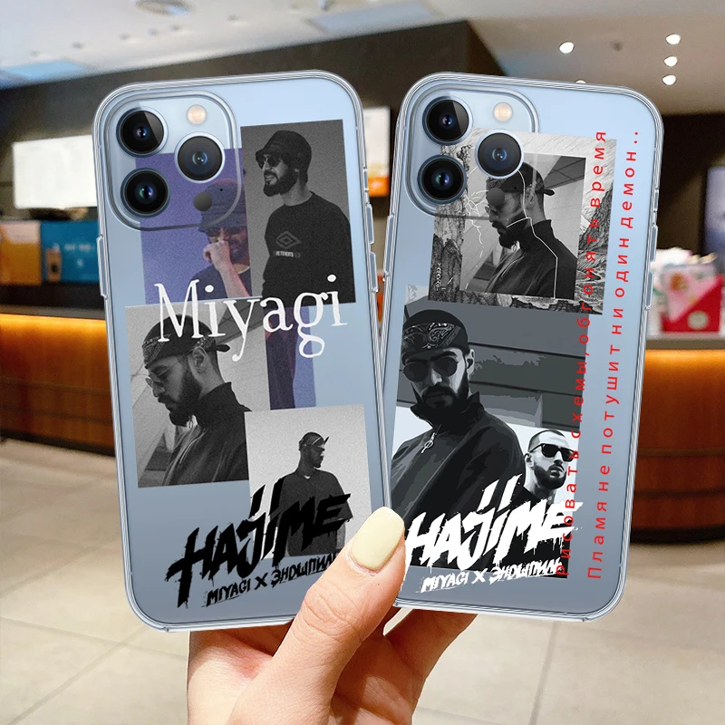

Hajime MiyaGi Andy Panda Clear Soft silicone TPU Phone Case for iPhone 11 11 pro 12 Pro max 7 8 Plus 13 PRO MAX XR XS MAX Cover