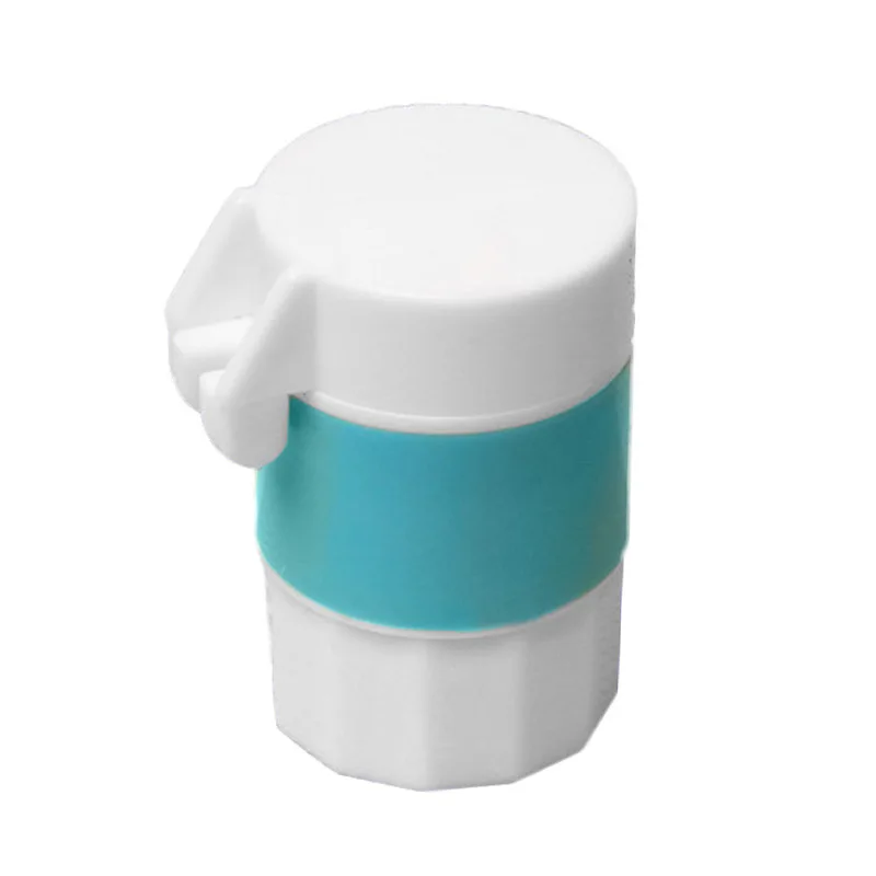 Портативный 4 слойный измельчитель таблеток в 1 чехол для разделитель