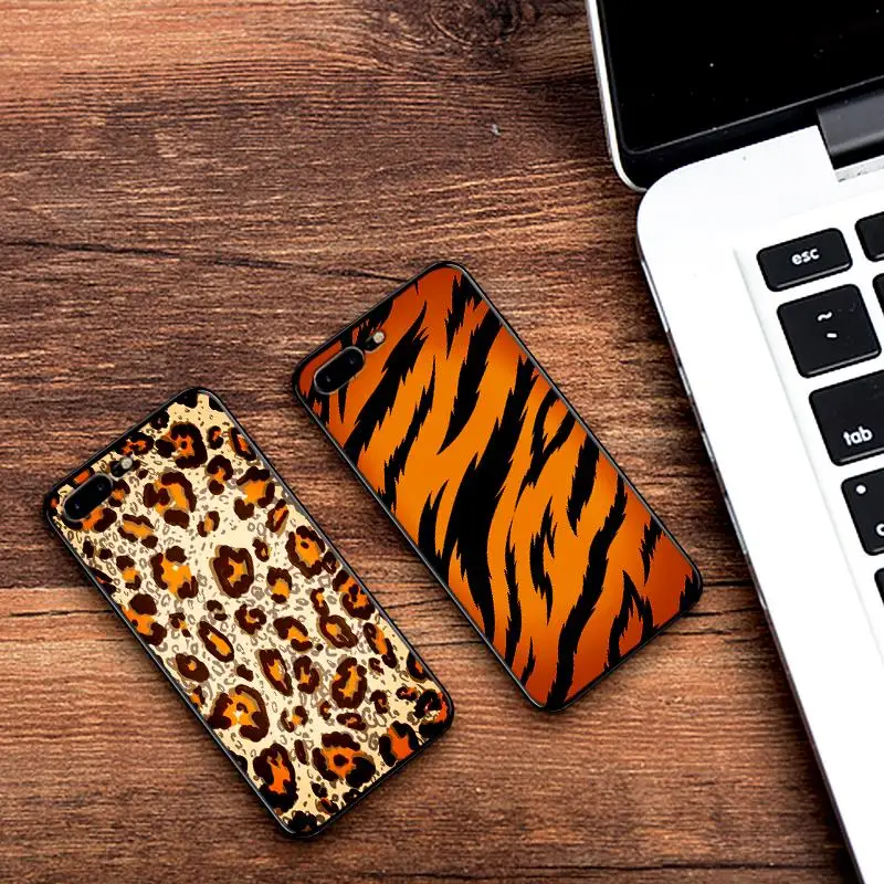 Сексуальный леопардовый чехол для iPhone XS Max XR Мягкий силиконовый X 6 6S 7 8 Plus Coque Funda |