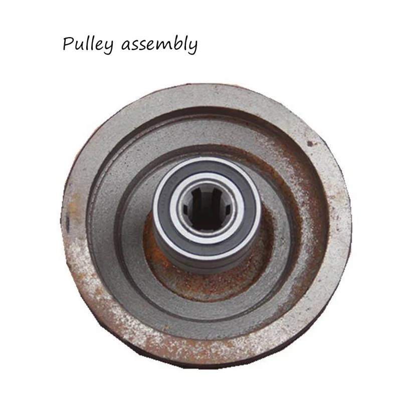 16MM Bench Drill Parts Main Shaft ， Drive Shaft Spline Sleeve Gear Shaft Pulley Drilling Machine Accessories enlarge