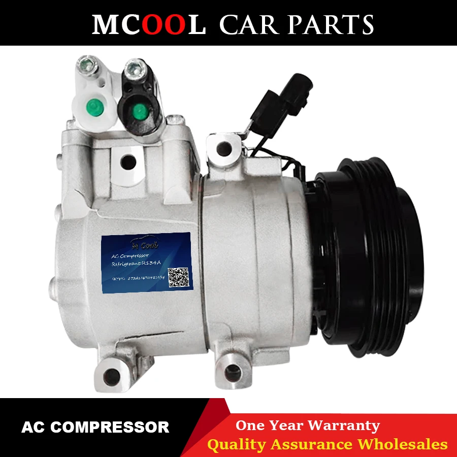 HS15 компрессор кондиционера для Авто AC Hyundai Tucson Elantra 97701-09000 97701-2C100 97701-2D100 97701-2E000