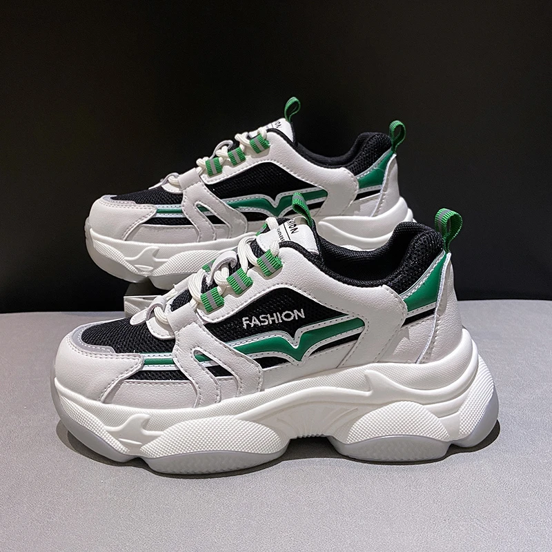 Running Shoes Women Sports and Leisure Women Sneakers Outdoor Hard-wearing White Zapatillas 2021 New Women's Casual Shoes