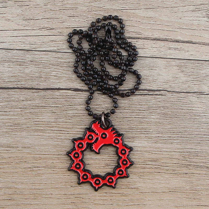 K725 хэллоуин ювелирные изделия из фильма ужасы семь смертных грехов ожерелье