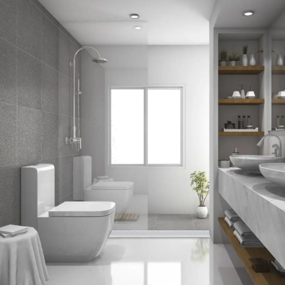 50-120 см барьер для душа водоотталкивающая прокладка ванной комнаты резиновый