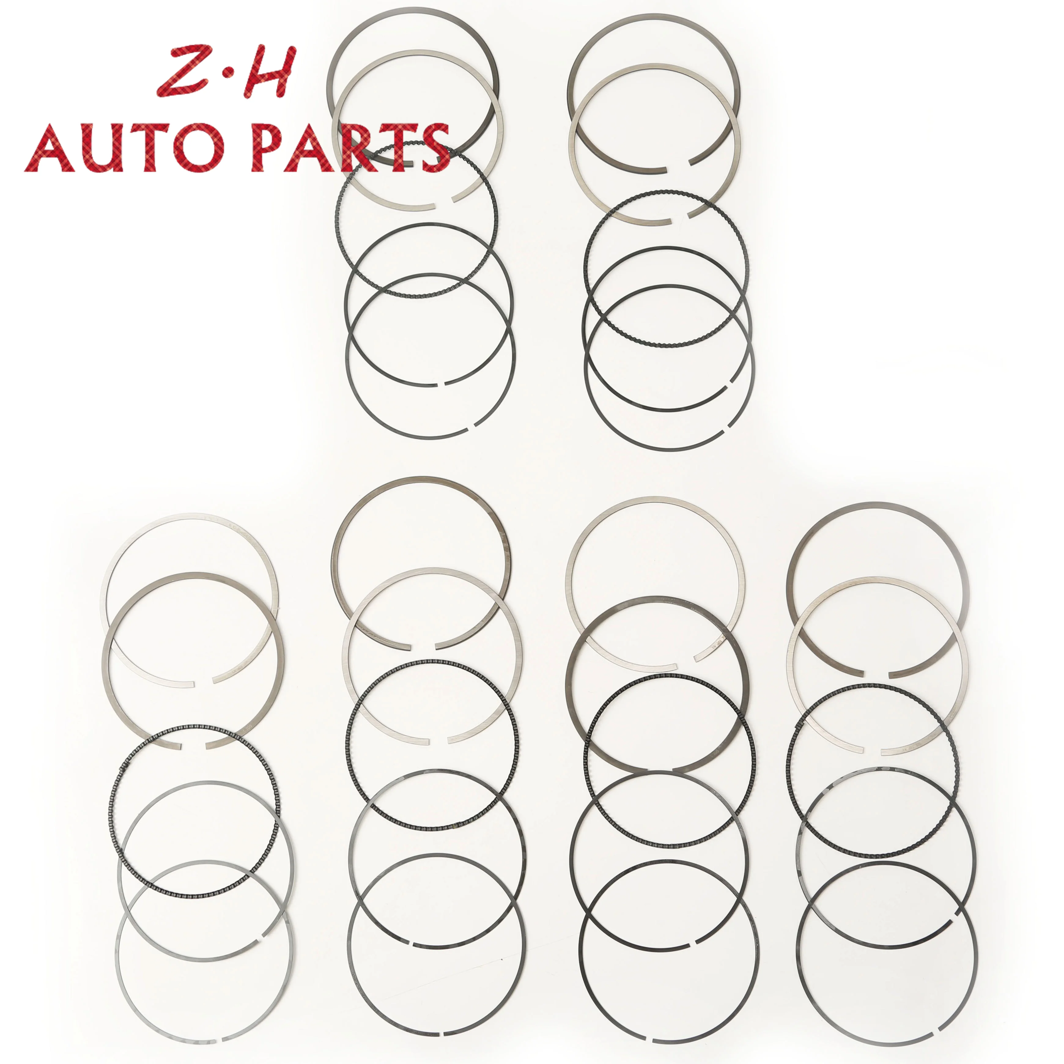 

081RS001010N0 11257589824 Cyl. Bore 84MM 6x Piston Rings Set For BMW 3.0T L6 F02 F07 F33 xDrive35i N55B30A sDrive35i 740Li 640i