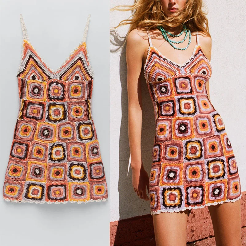 

2021 New Summer zaraing woman robe traf casual maxi dress Party dresses sukienka y2k Kawaii tunics midi Sundress Female clothing