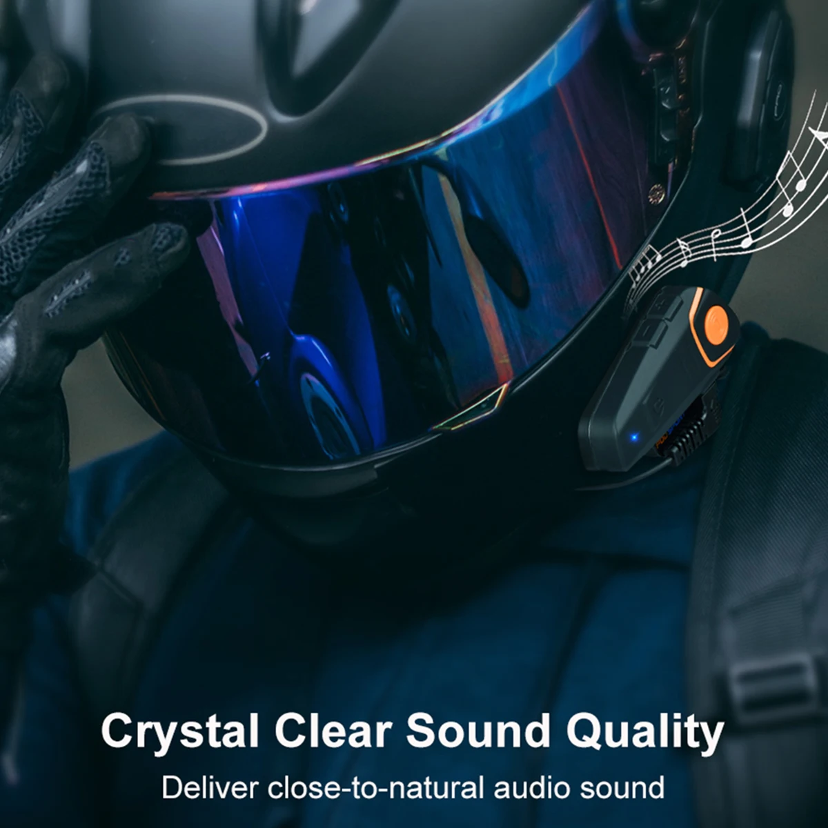 

2020 Version BT 1000m 10M Moto Helmet Bluetooth Wireless Headset Motorcycle bluetooth intercom for motorcycle