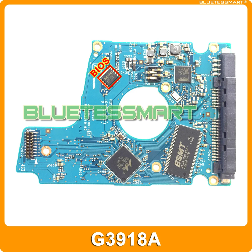 Печатная плата жесткого диска G3918A для Toshiba MQ03UBB200 MQ03UBB300 1T 2T 3T разблокированная