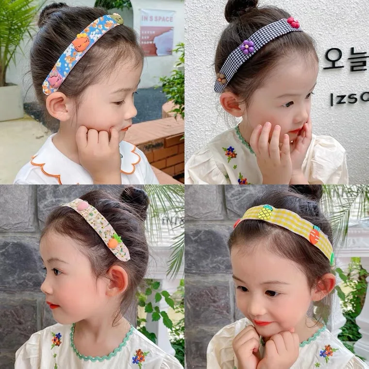 

Baby Velcro Hair Hoop Head of Children and Women Hairpin Clip Bang Stick Post Head Hoop Joker Tire Hair Accessories