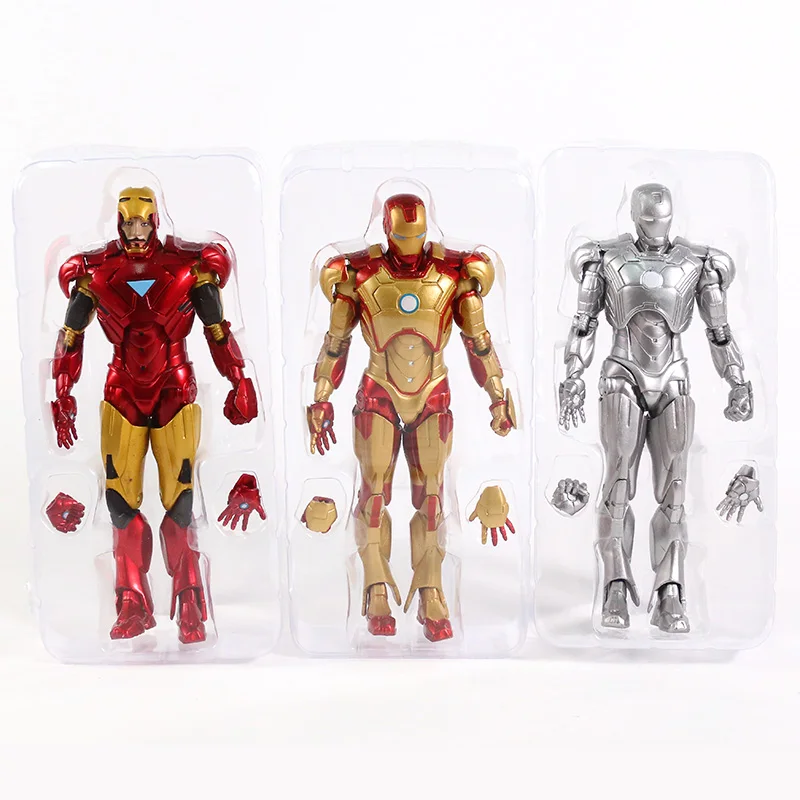 Новый Железный человек 3 фигурку супергерой Марк 42 ПВХ фигурка игрушки 20 см