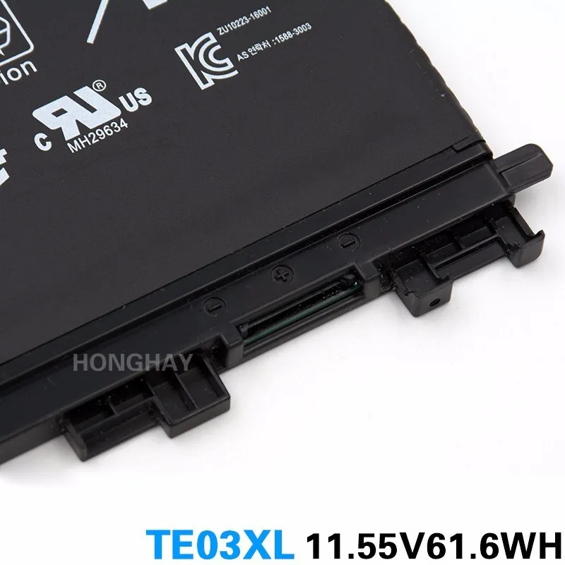 Аккумулятор для ноутбука HONGHAY TE03XL HP OMEN 15 TPN Q173 bc011TX bc012TX bc013TX bc014TX bc015TX