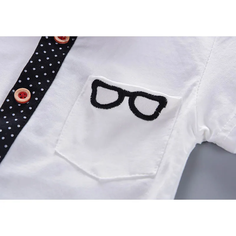 Baby Boys Casual Clothing Sets 2021 Summer Infant Gentleman Elegant 2pcs Outfit Kids Sport Suit For Toddler Children Tracksuit |