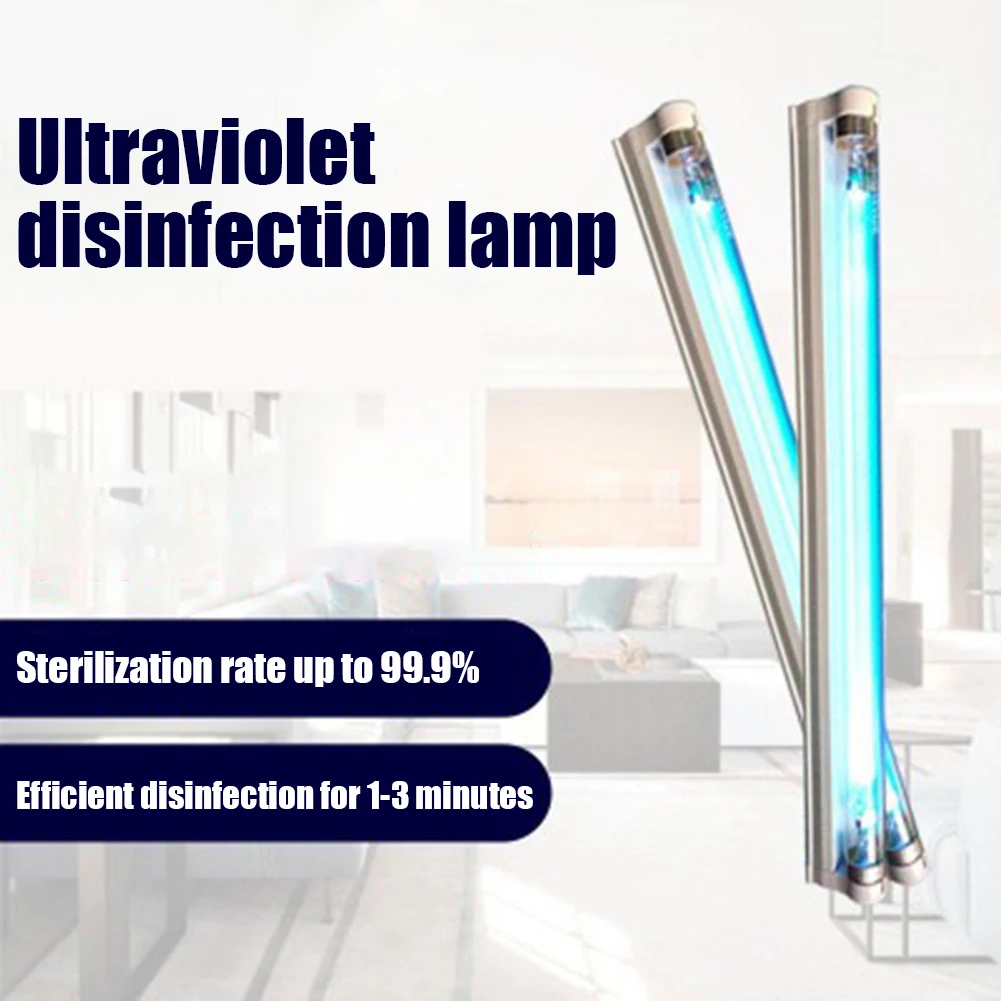 220V 110V Светодиодный УФ кварцевая лампа UV C ультрафиолетовая UVC бактерицидные