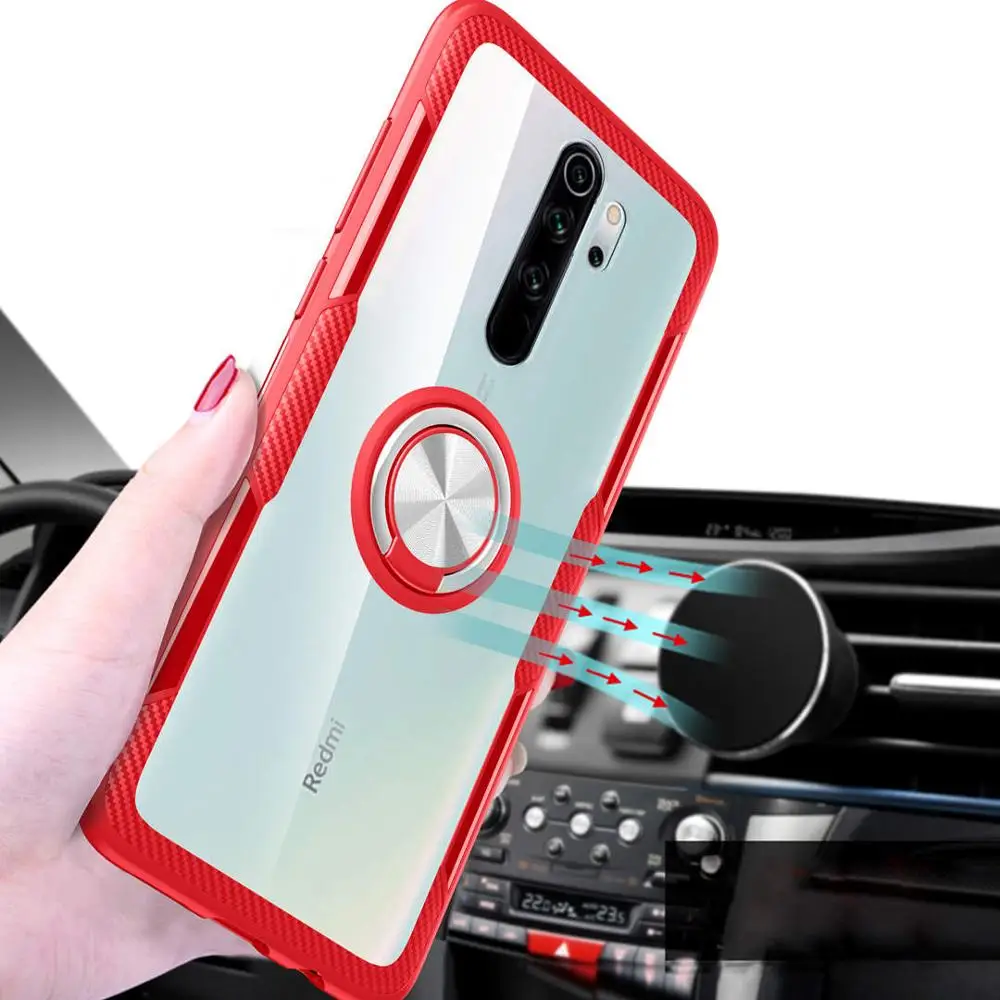 Магнитный скрыть кольцо чехол-подставка для телефона Redmi Note8 Note7 Note5 7 K20 Pro Xiaomi 8 8SE