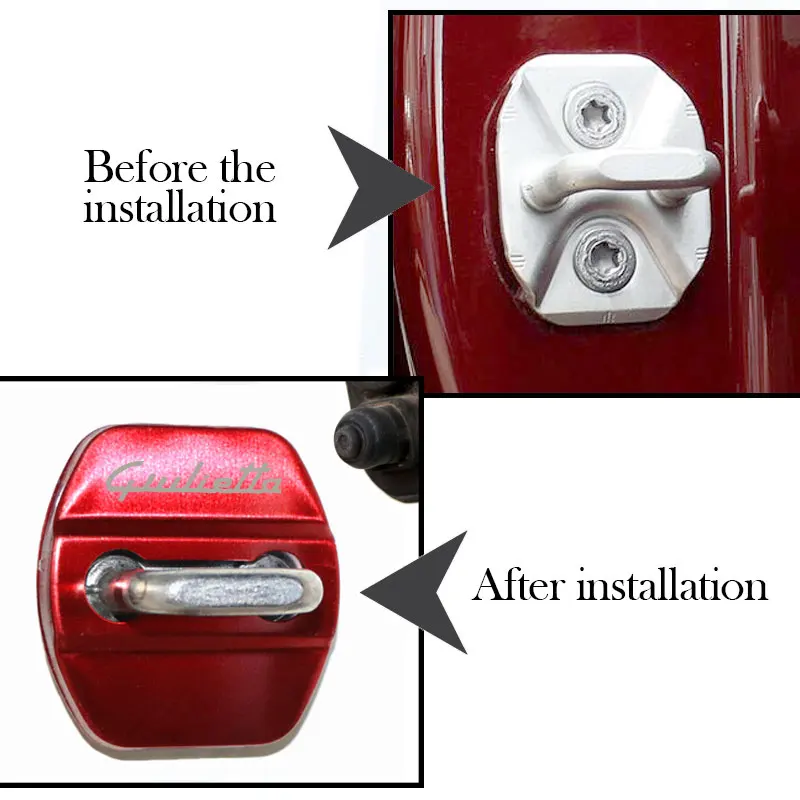 Автомобильные аксессуары чехол для стайлинга автомобиля Alfa Romeo Giulietta Stelvio Emblems