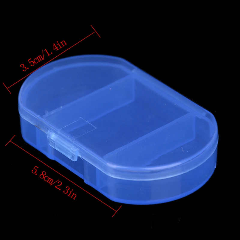 

1PCS Portable 3 Slots / 5 Slots Transparent Pills Medicine Box Case Travel Tablet Medicine Organizer Holder