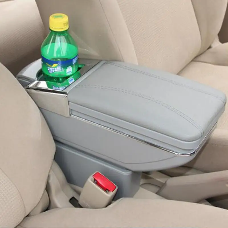 Автомобильный центральный подлокотник коробка для хранения с подстаканником
