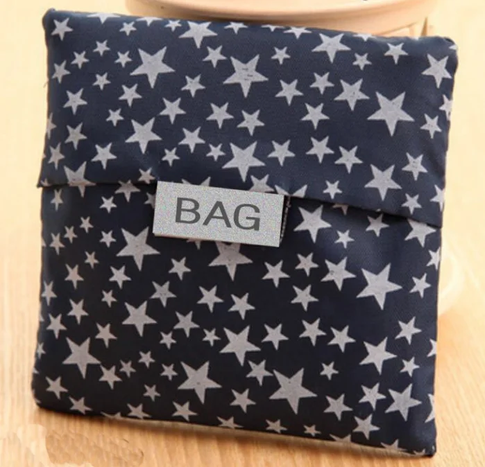 100 шт. Модная Складная зеленая сумка для покупок тоут складная сумки удобные