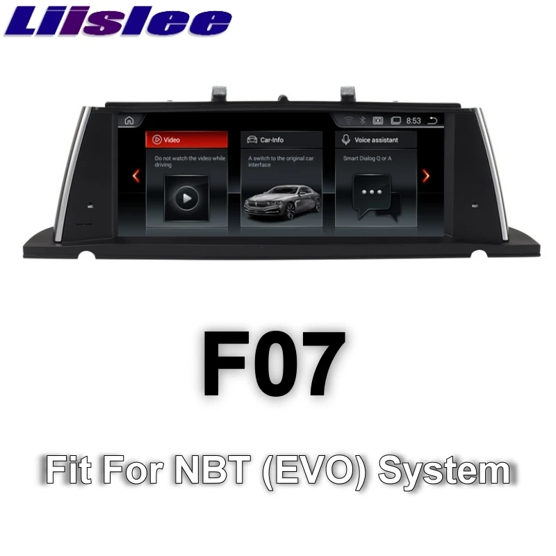 Автомагнитола LiisLee с GPS аудио hi fi стереозвук для BMW 5 серии F07 GT 2013 ~ 2017 оригинальный