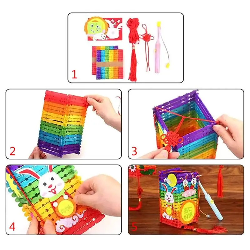 Китайский мультфильм фонарь s Дети DIY ручной работы свадебные украшения для вечеринки висячие фонари для детей