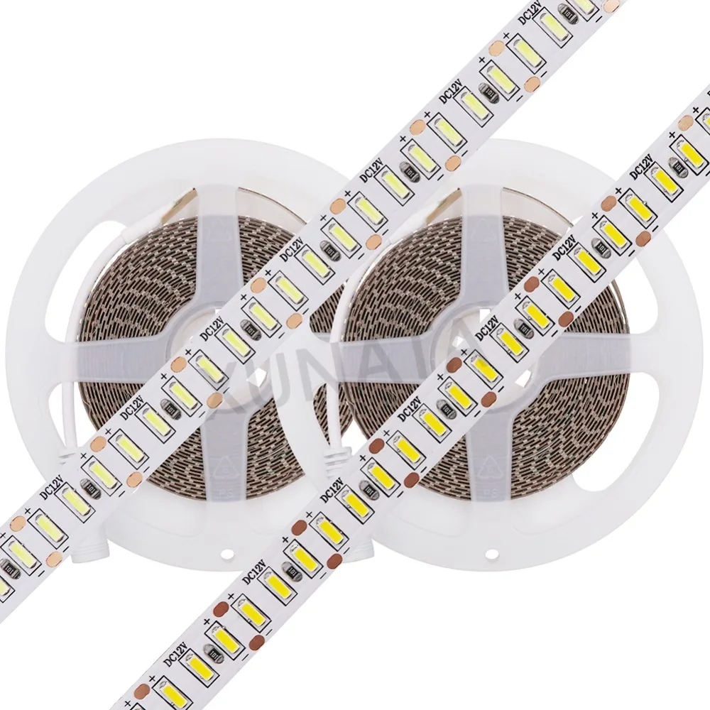 5 м DC12V SMD светодиодные полосы 3014 204 светодиодный s/M гибкая Водонепроницаемая светодиодная лента с разъемом постоянного тока EU/US/UK/AU разъем питания