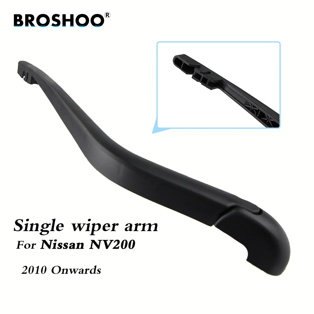 BROSHOO Car Rear Wiper Blades Back Windscreen Arm For Nissan NV200 Hatchback (2010-) 355mm Windshield Auto Styling | Автомобили и