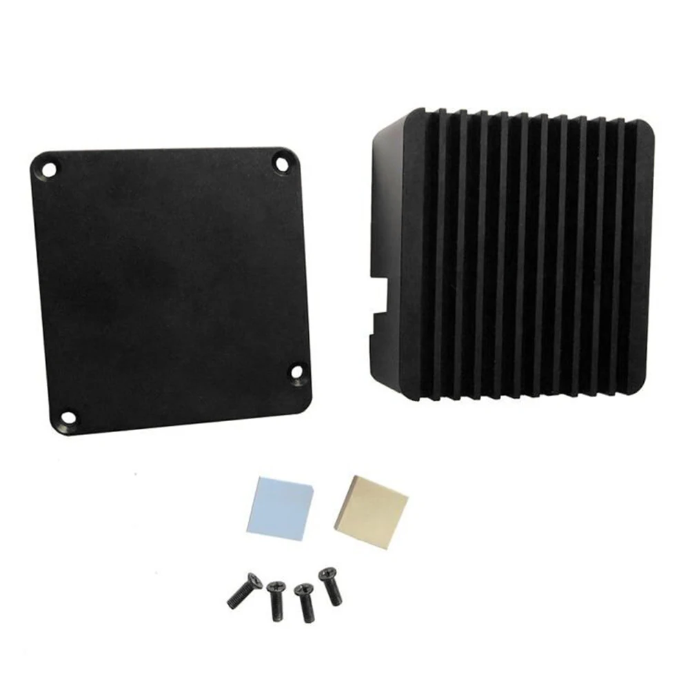 

Heat Sink Cooling Case Outdoor Anti-resistance Repairing Universal Aluminum Alloy Mini Parts for NanoPi R1S R2S Radiator