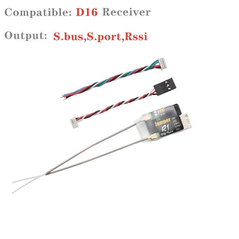 Jumper R1 + приемник 16CH Sbus RX совместимый с Frsky D16 Mode Радио пульт дистанционного