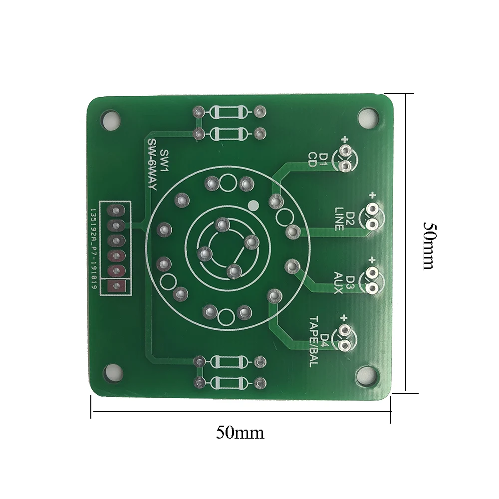 Lusya Preamp input selects board PCB with output delay and 4-bit selection G4-007 | Электроника