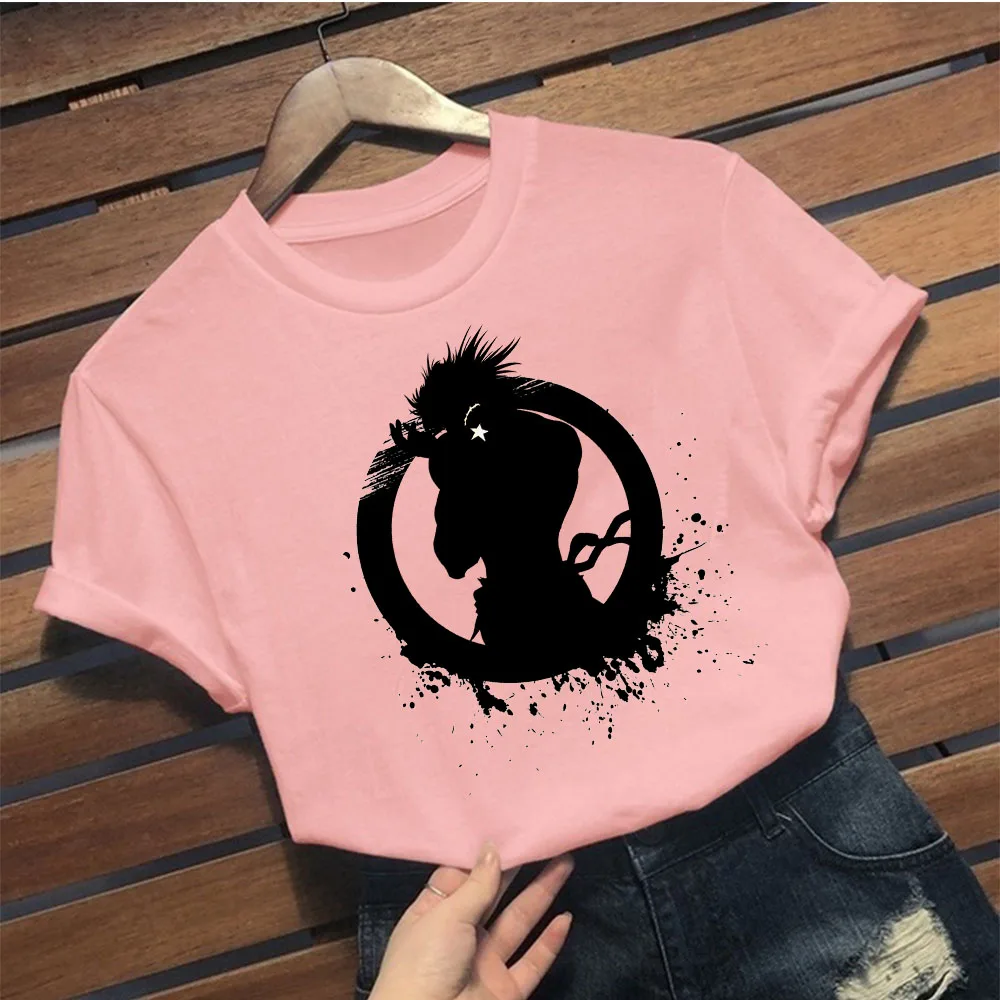 

JoJo's Bizarre Adventure Shirts Summer Harajuku Style Anime Printing Tshirt Loose Casual Unisex Top