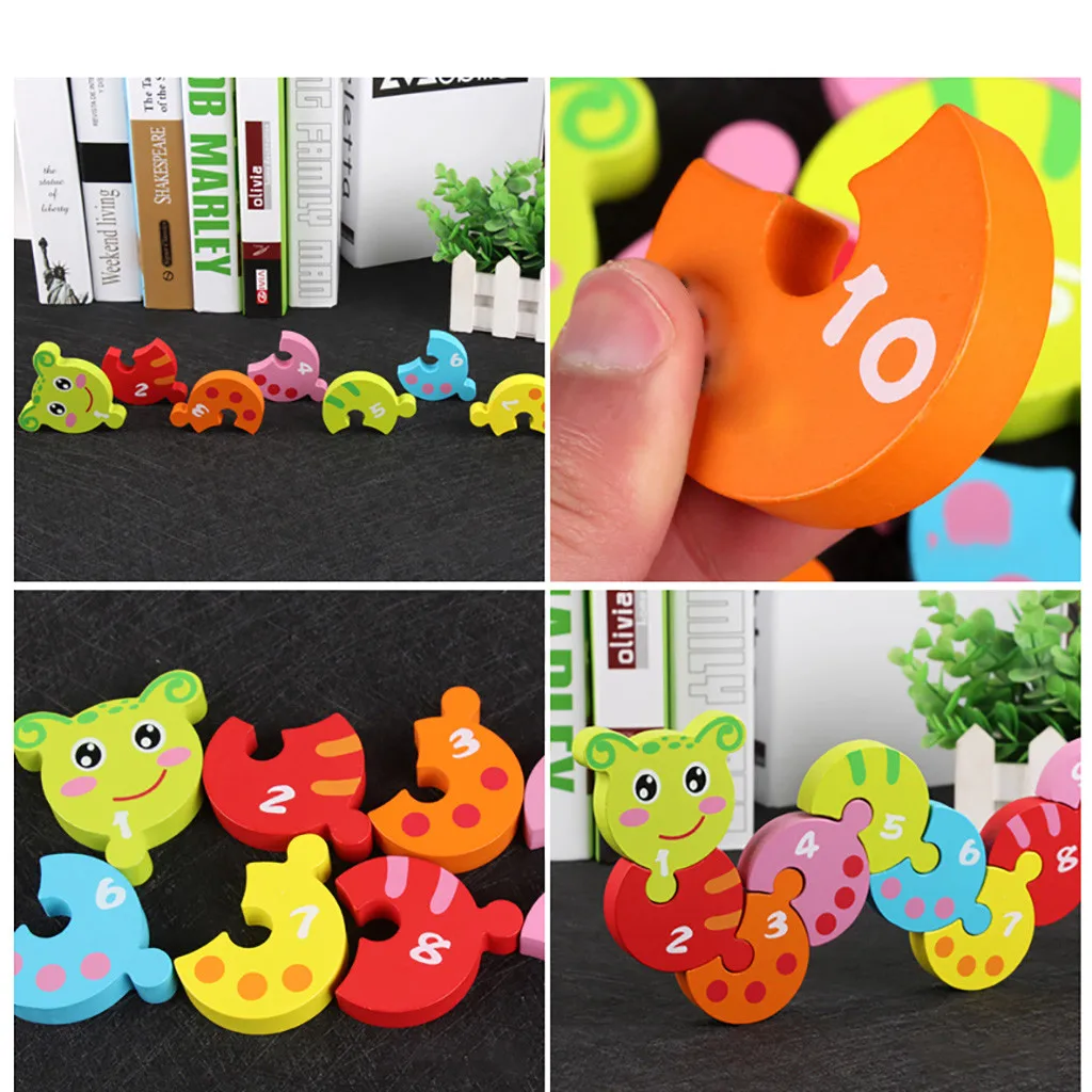 

Wooden Education Toys Variety Colorful Shape Matching Puzzle Animal Toys From Cartoon