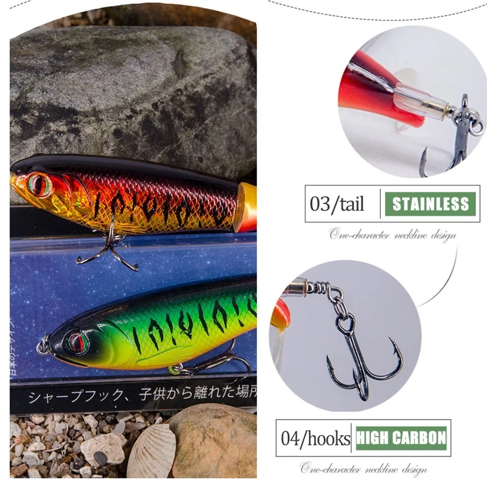 10 см 17 г whopper plopper рыболовная приманка воблеры искусственная для ловли басов