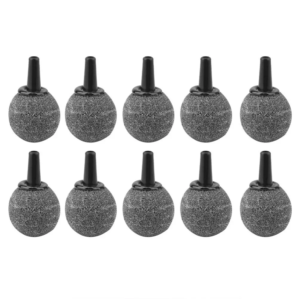 10 шт. аэратор для аквариума с пузырьковым камнем насос гидропонная кислородная