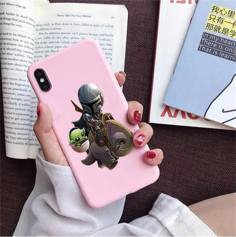 Милый ТВ мандалорский ребенок йода чехол для телефона для iPhone X 7 Plus чехол силиконовый чехол для iPhone 11 pro 6S 8 6 Plus XS Max чехол - Цвет: FHSR-23733