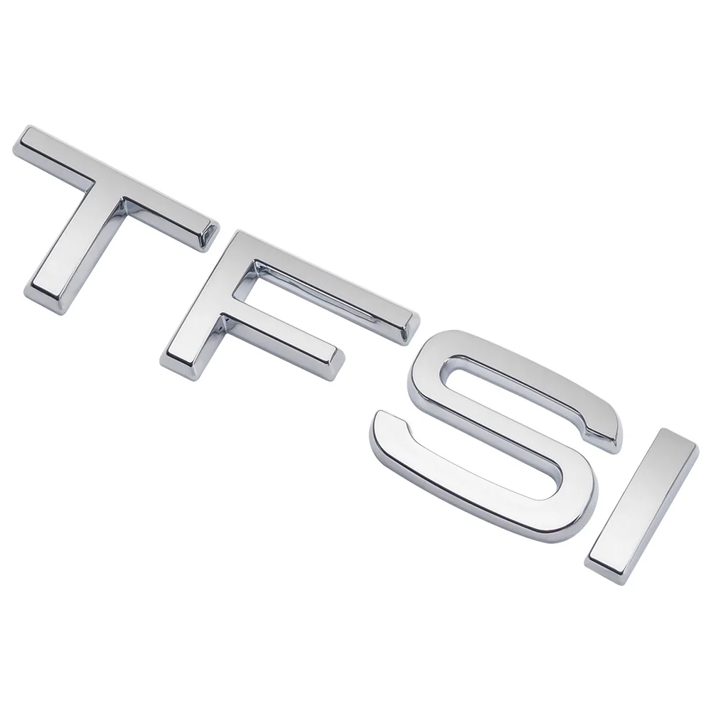 Наклейка на багажник для Audi TFSI A3 A6 A6L A8L металлический логотип Sline A5 A8 C7 B7 B8 SQ5 S5 RS4 Q3
