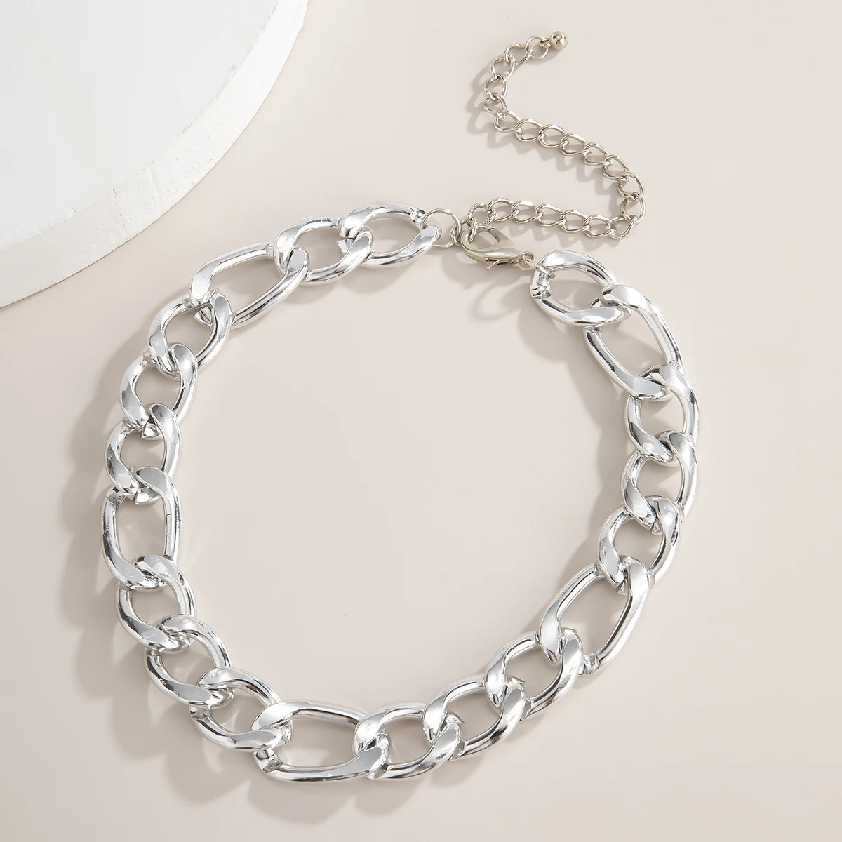 SHIXIN хип хоп короткое толстое ожерелье с цепочкой для женщин/мужчин панк