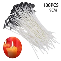 50100pcs 915cm cotton candle wick flameless wick candle making birthday christmas candle candle making