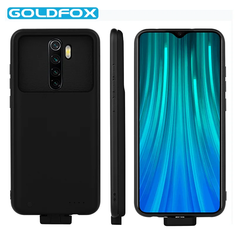 Чехол с зарядным устройством на 5000 мА · ч для Xiaomi Redmi Note 8 Pro чехлы внешним