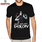 Ходячие мертвецы Дэрил Диксон печатные футболки 5XL мужские персонализированные фотографии футболки