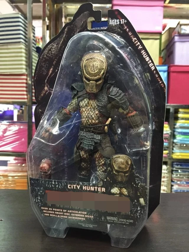 C NECA город Охотник Хищник большой красный сокольник инопланетянин ПВХ фигурка Коллекционная модель игрушки 18 см KT1913 - Цвет: C