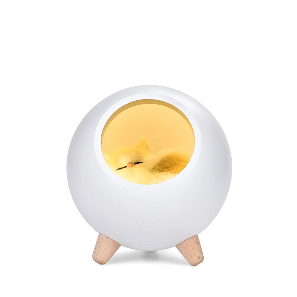 

Ночник Brelong USB кошачий домик