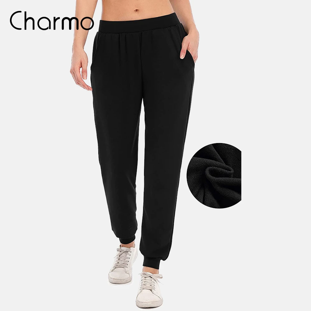 

Женские свободные спортивные брюки-джоггеры с карманами